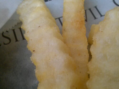 The Burger King Crinkle Cut Fries